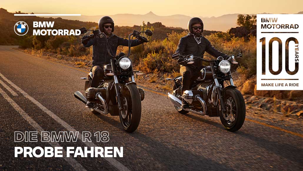 BMW Motorrad R 18 Probefahrttag