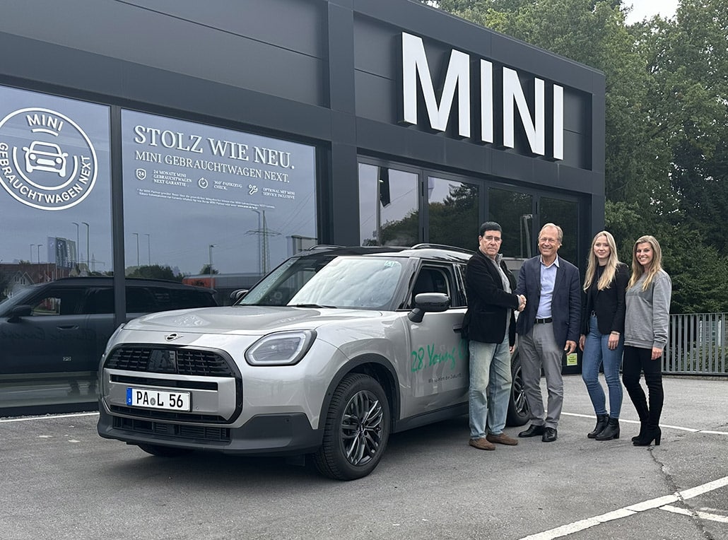 Leebmann MINI Countryman für Jugend-Musik-Festival Young Classic Europe 2025