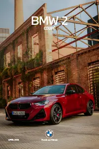 BMW Preisliste 2er Coupé