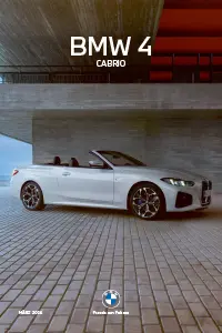 BMW Preisliste 4er Cabrio
