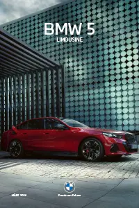 BMW Preisliste 5er