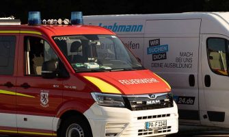 Auto-Leebmann Feuerwehr Passau Löschzug Hauptwache Objektübung 22.07.2022