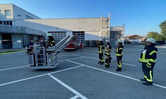 Auto-Leebmann Feuerwehr Passau Löschzug Hauptwache Objektübung 22.07.2022