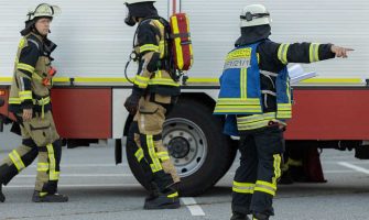 Auto-Leebmann Feuerwehr Passau Löschzug Hauptwache Objektübung 22.07.2022