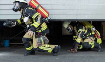 Auto-Leebmann Feuerwehr Passau Löschzug Hauptwache Objektübung 22.07.2022