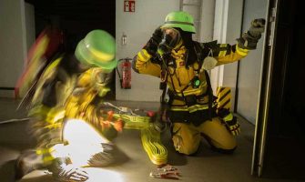 Auto-Leebmann Feuerwehr Passau Löschzug Hauptwache Objektübung 22.07.2022