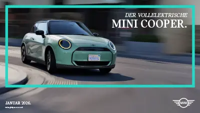 MINI Preisliste Cooper vollelektrisch