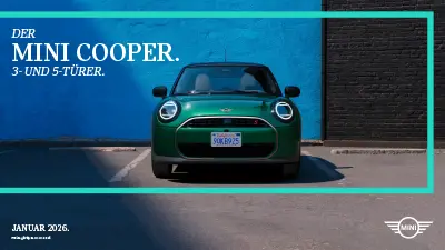 MINI Preisliste Cooper