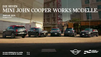 MINI Preisliste John Cooper Works